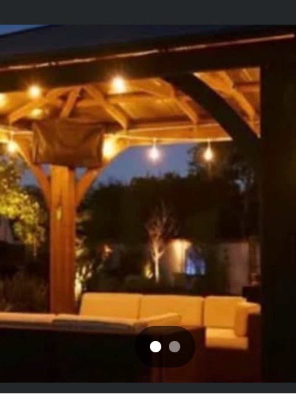 Waterproof Pergola Lights